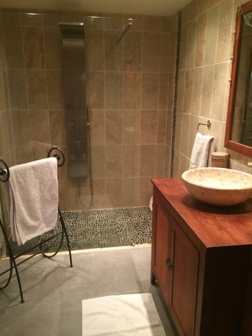 Appartement Sur La Colline Avec Acces Piscine Volx Eksteriør billede